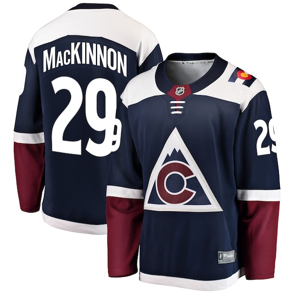 Nathan Mackinnon Colorado Avalanche Fanatics Breakaway Jersey Navy 2026/27