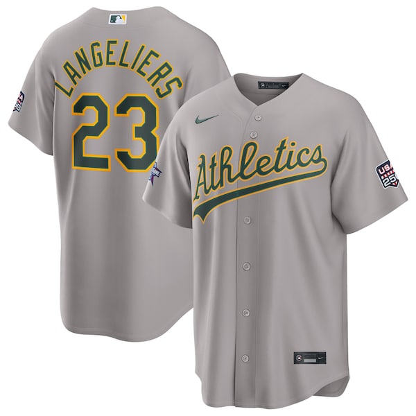 2026 All Star Edition Stars and Stripes Athletics Nike White Stadium Pick A Player Jersey 2026