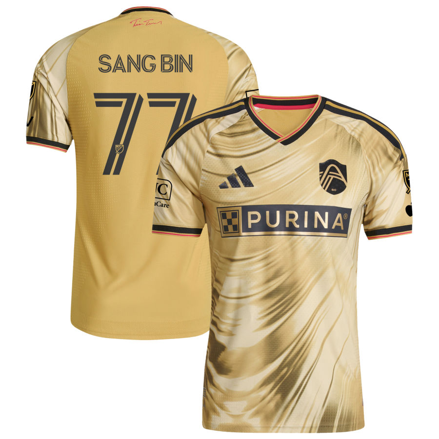 St. Louis City SC Adidas 2026 the Tina Turner Kit On Field Authentic Patch Custom Jersey 2026
