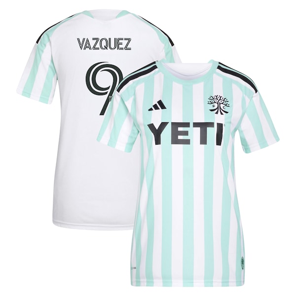 Adidas Brandon Vazquez White Austin FC 2026 the Rooted Kit Replica Jersey 2026