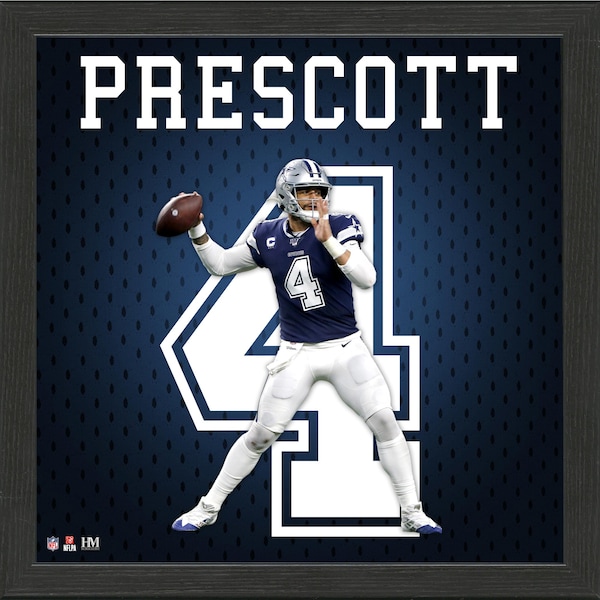 Dallas Cowboys Impact Jersey Rahmen 33 X 33 CM 2025/26
