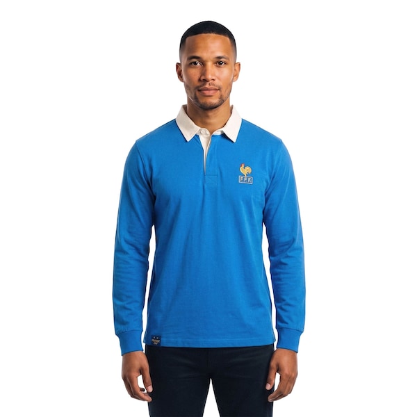 Frankreich France National Team Long Sleeved Football Jersey Blue 2026