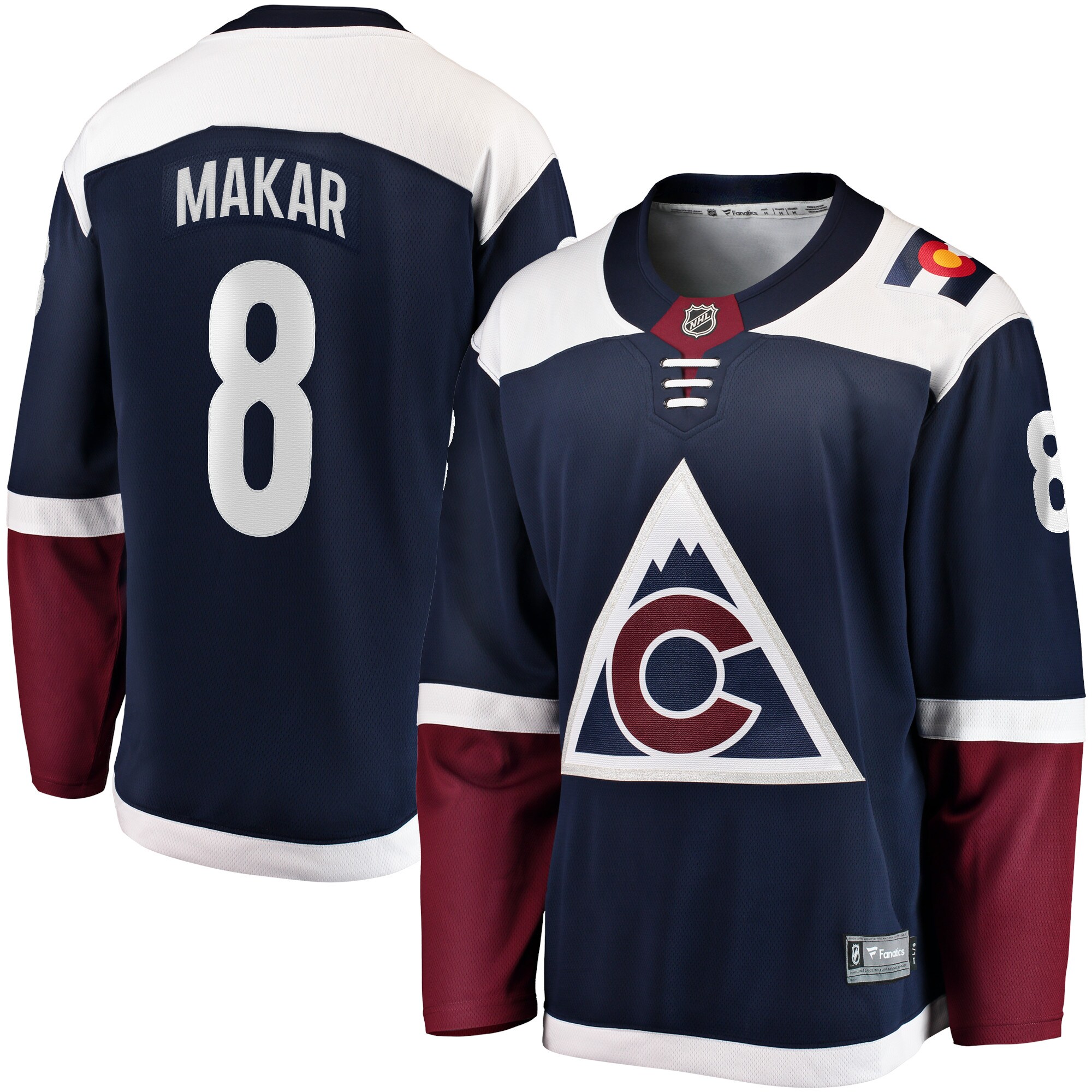 Colorado Avalanche Alternate-Trikot 2018/19