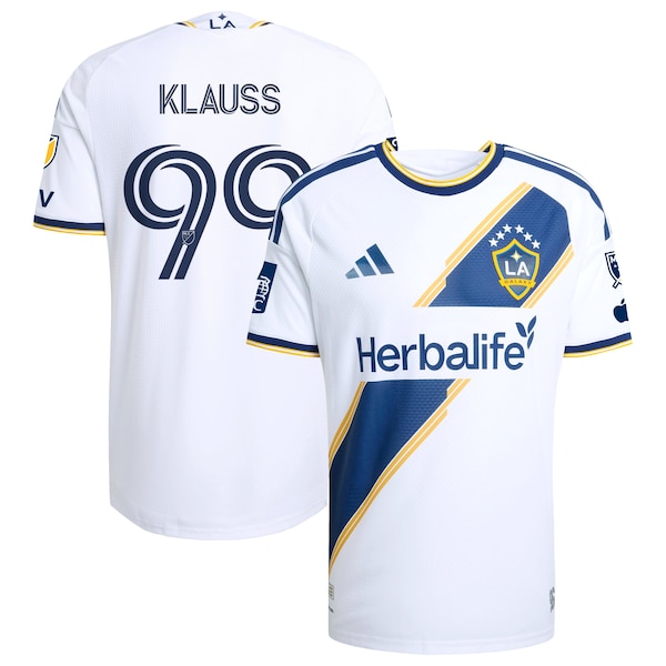 João Klauss la Galaxy Adidas 2026 the Velocity Kit On Field Authentic Patch Jersey 2026