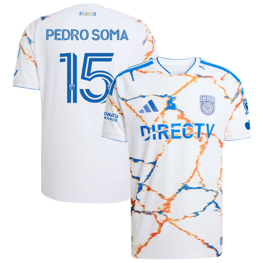 San Diego FC Adidas 2026 Unprecedented Unity Kit On Field Authentic Patch Custom Jersey 2026