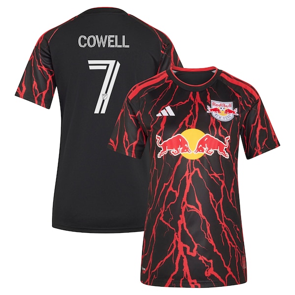Adidas Cade Cowell Black New York Red Bulls 2026 the Rooted Kit Replica Jersey 2026