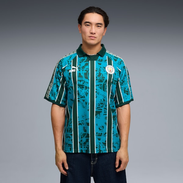Manchester City Puma King Retro Fashion Jersey Turquoise 2026/27