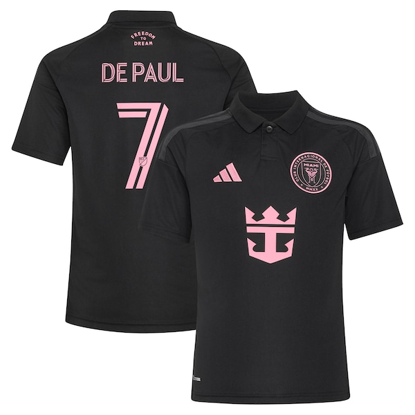Adidas Rodrigo de Paul Black Inter Miami CF 2026 Presagio Replica Jersey 2026