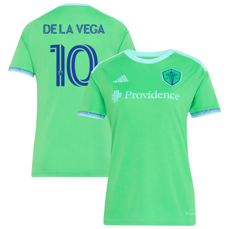 Andrew Thomas Adidas Rave Green Seattle Sounders FC 2026 the Evergreen State Kit Replica Custom Jersey 2026
