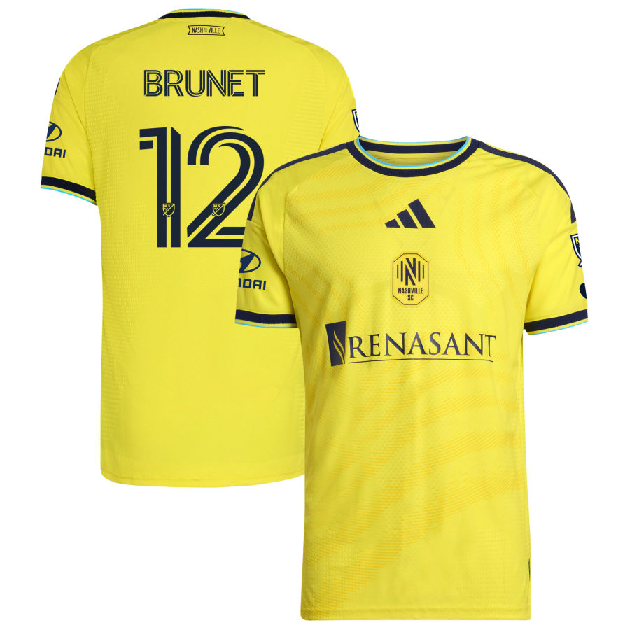 Sam Surridge Nashville SC Adidas 2026 the Reverb Kit Replica Jersey 2026