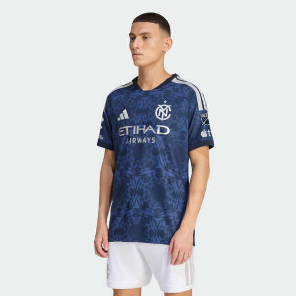 New York City FC Adidas 2026 the All Nations Kit On Field Authentic Patch Jersey 2026