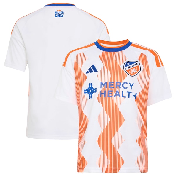Adidas White FC Cincinnati 2026 the Seven Hills KIT Replica Jersey 2026