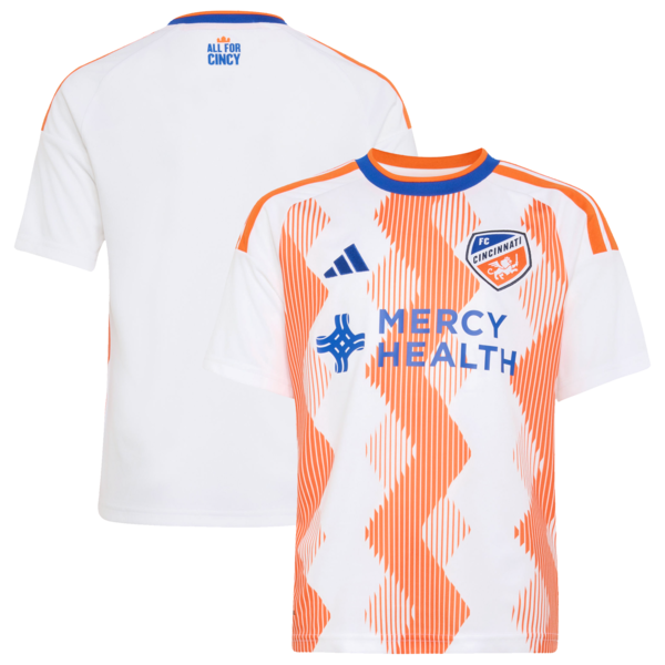 Adidas White FC Cincinnati 2026 the Seven Hills KIT Replica Jersey 2026