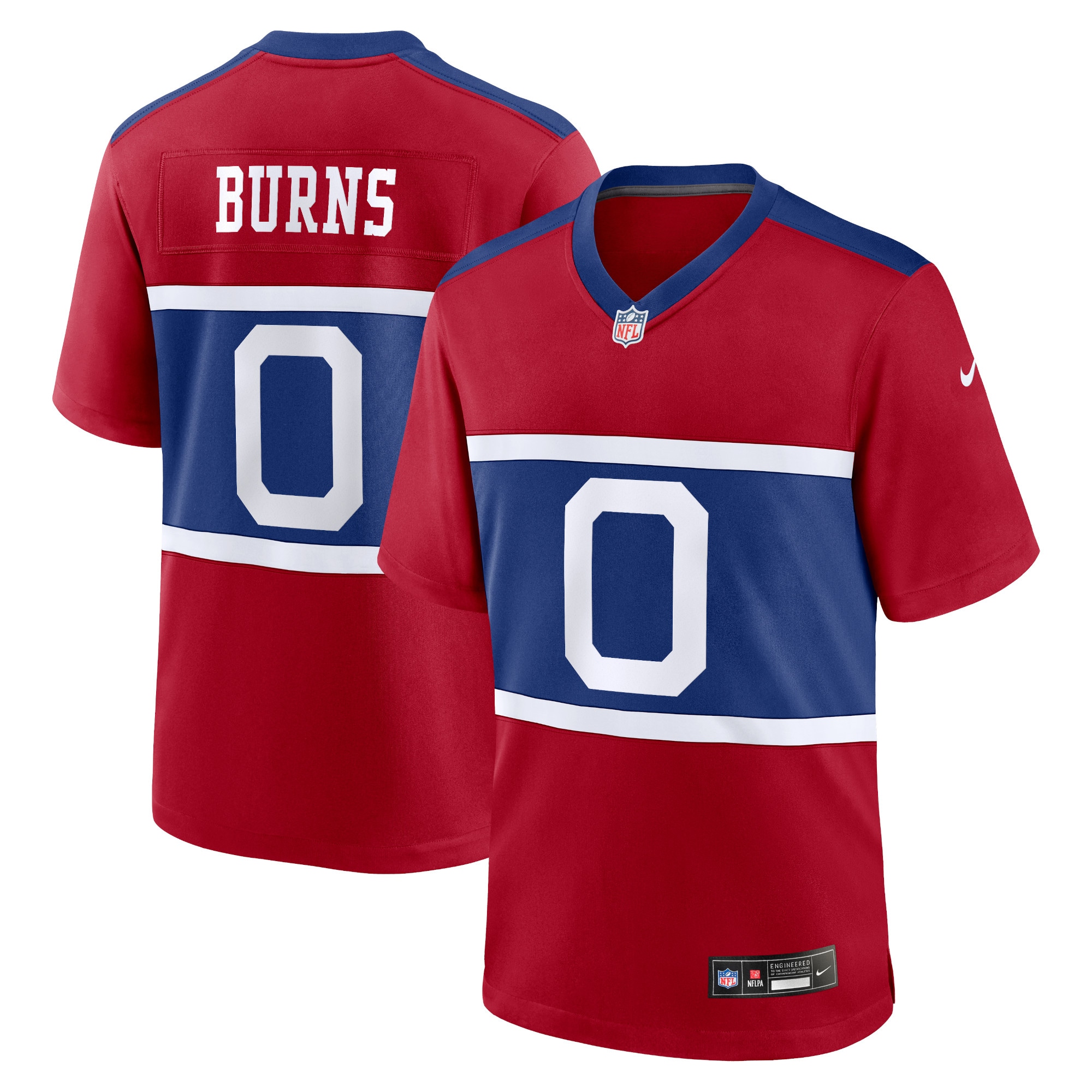 Brian Burns NEW York Giants Nike Youth Game Jersey RED 2025/26