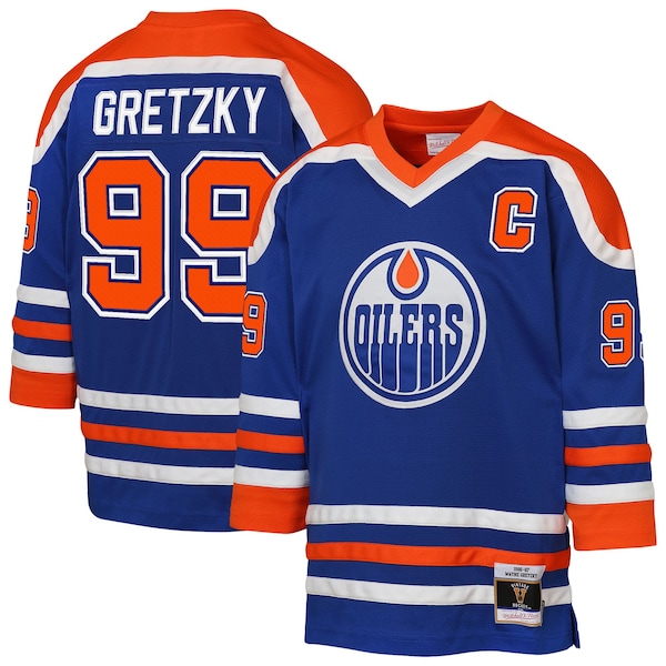 Edmonton Oilers Youth Mitchell Ness Wayne Gretzky 1979