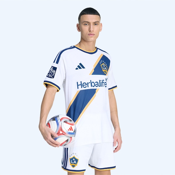 LA Galaxy Adidas 2026 the Velocity Kit On Field Authentic Patch Jersey 2026
