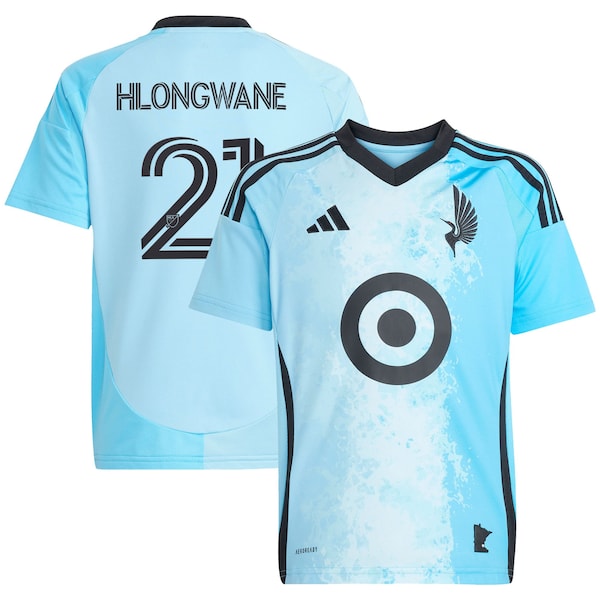 Minnesota United FC Youth Adidas Bongokuhle Hlongwane Blue Minnesota 2025