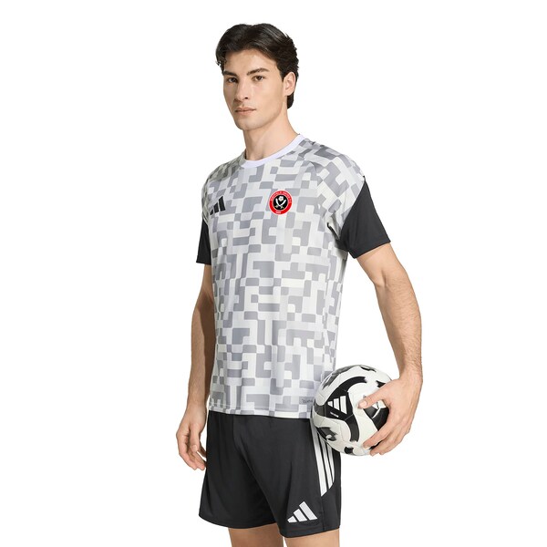 Sheffield United Adidas PRE Match Jersey Grey 2025/26