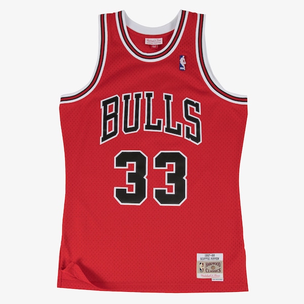 Chicago Bulls Mitchell AND Ness Swingman Trikot Road Scottie Pippen 2025/26