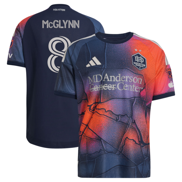 Jack Mcglynn Houston Dynamo FC Adidas 2026 Mission Control On Field Authentic Patch Jersey 2026
