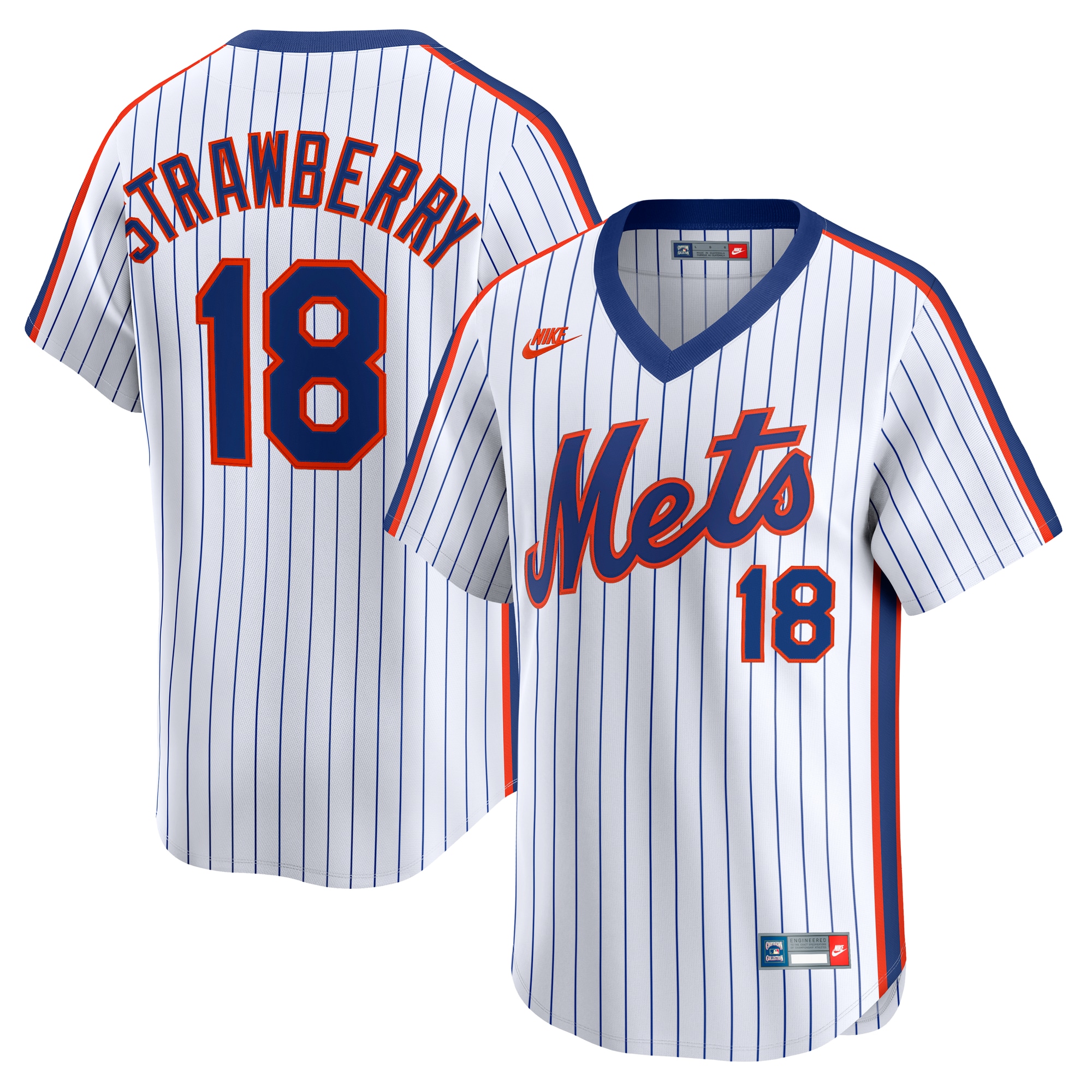 Darryl Strawberry New York Mets Nike Throwback Cooperstown Collection Limited Jersey 2025/26
