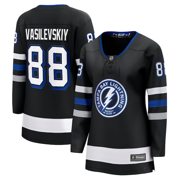 Andrei Vasilevskiy Tampa BAY Lightning Fanatics Breakaway Jersey Black 2026/27