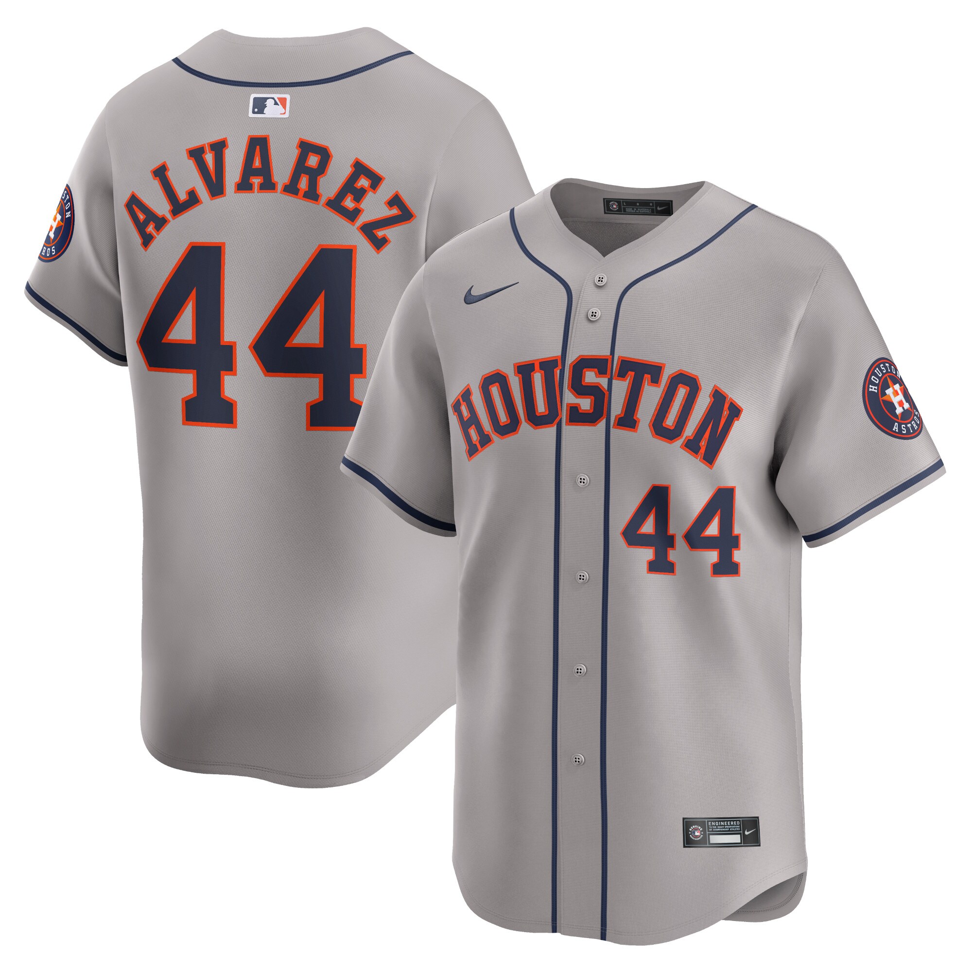 Yordan Alvarez Houston Astros Nike Away Limited Player Jersey 2025/26