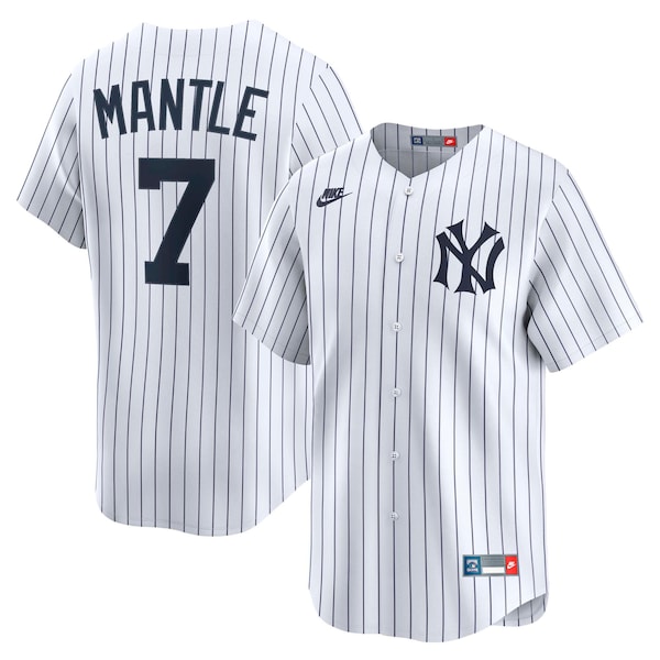 Mickey Mantle New York Yankees Nike Throwback Cooperstown Collection Limited Jersey 2025/26