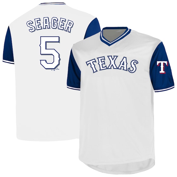 Corey Seager Texas Rangers Profile BIG and Tall Name and Number Jersey White 2025/26