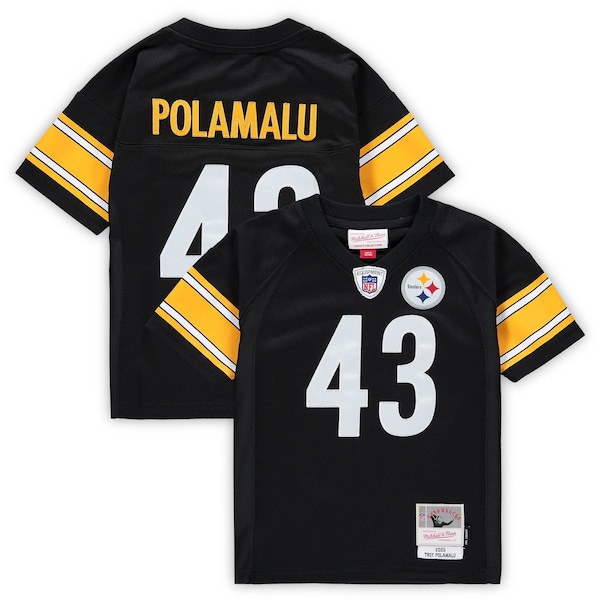 Pittsburgh Steelers Toddler Mitchell Ness Troy Polamalu 2005