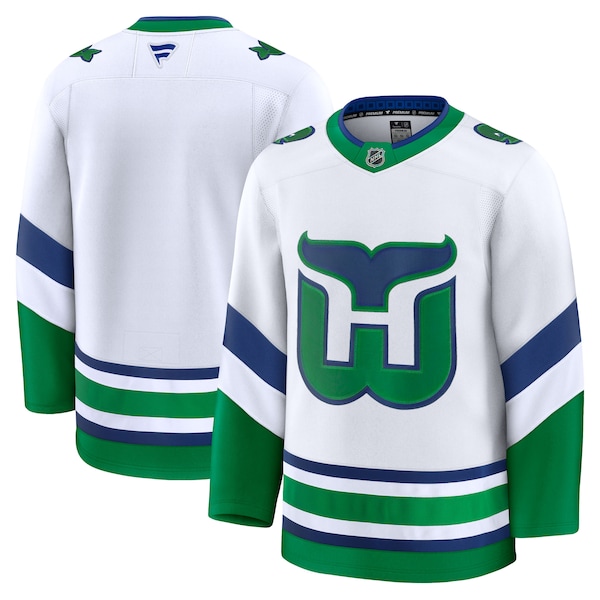 Carolina Hurricanes Fanatics Throwback Premium Jersey White 2025/26
