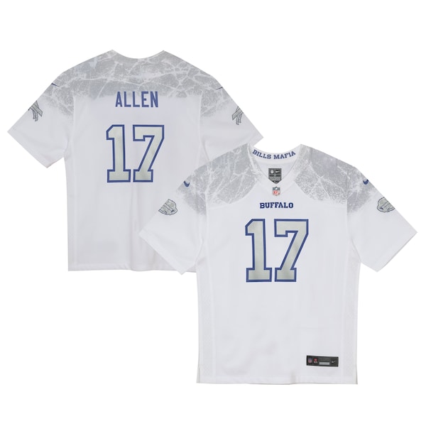 Buffalo Bills Toddler Nike Josh Allen White Buffalo 2025