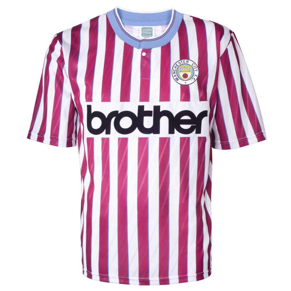 Manchester City Camiseta visitante 1988