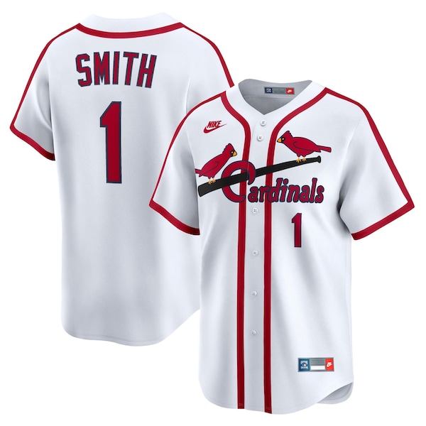 Ozzie Smith ST Louis Cardinals Nike Throwback Cooperstown Collection Limited Jersey White 2026/27