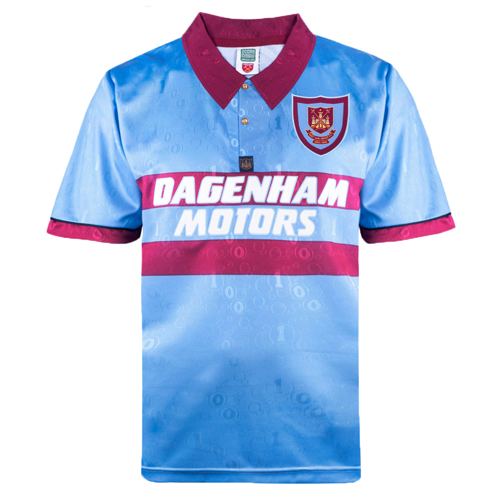 West Ham United Auswärtstrikot 1995