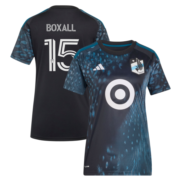 Adidas Michael Boxall Black Minnesota United FC 2026 the Decade KIT Replica Jersey 2026