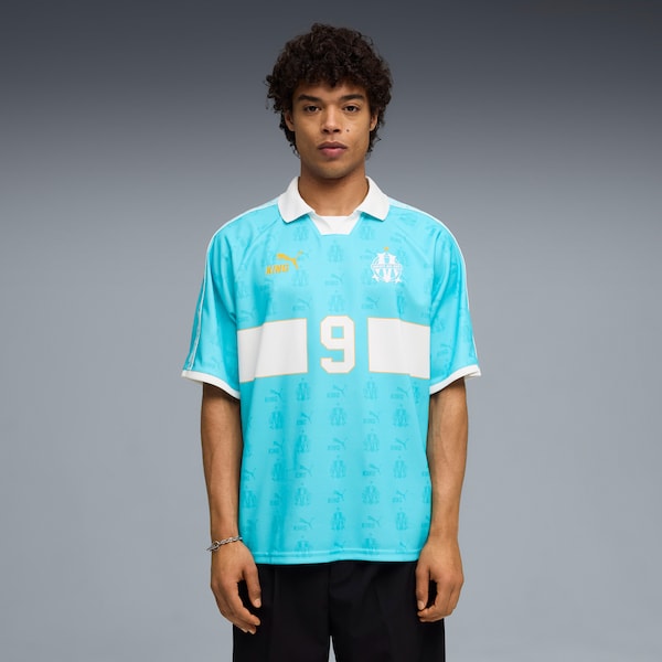 Olympique Marseille Puma King Retro Fashion Jersey Turquoise 2026/27