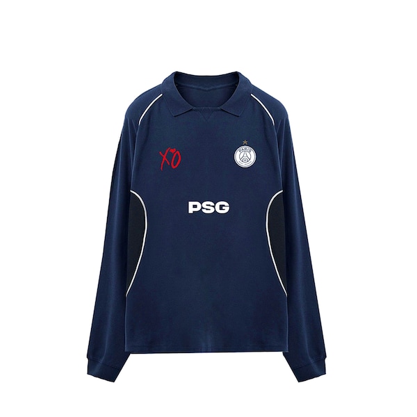 Paris Saint-Germain PSG X XO and the Weeknd Langarm Trikot Blau 2026/27