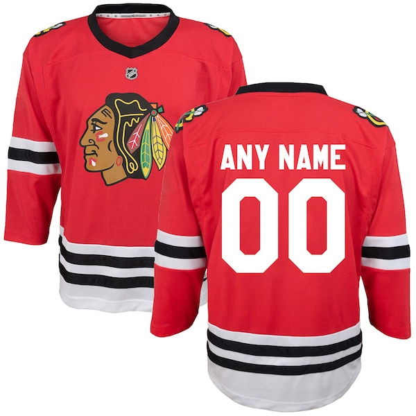Chicago Blackhawks Fanatics Replica Custom Jersey RED 2026/27