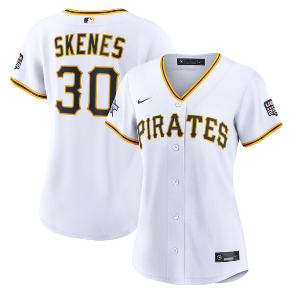 2026 All Star Game Womens Pittsburgh Pirates Paul Skenes Nike White Replica Jersey 2026