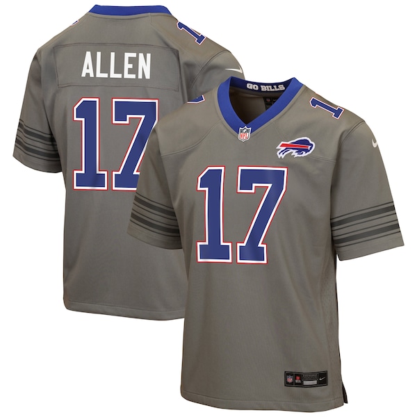 Josh Allen Buffalo Bills Nike Nickel City Game Jersey Gray 2026/27