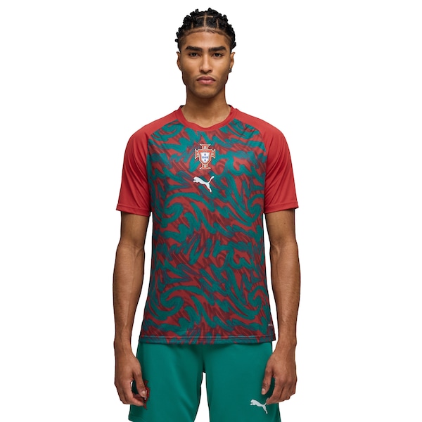 Portugal National Team Vive la Fete Youth Mesh Football Jersey RED 2026