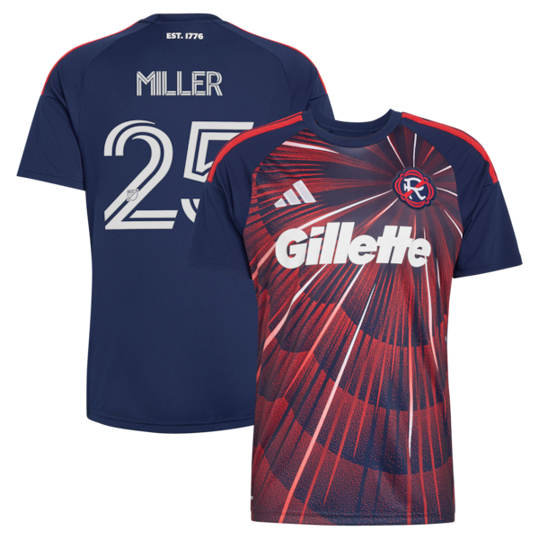 Peyton Miller New England Revolution Adidas 2026 Independence Day Replica Jersey 2026