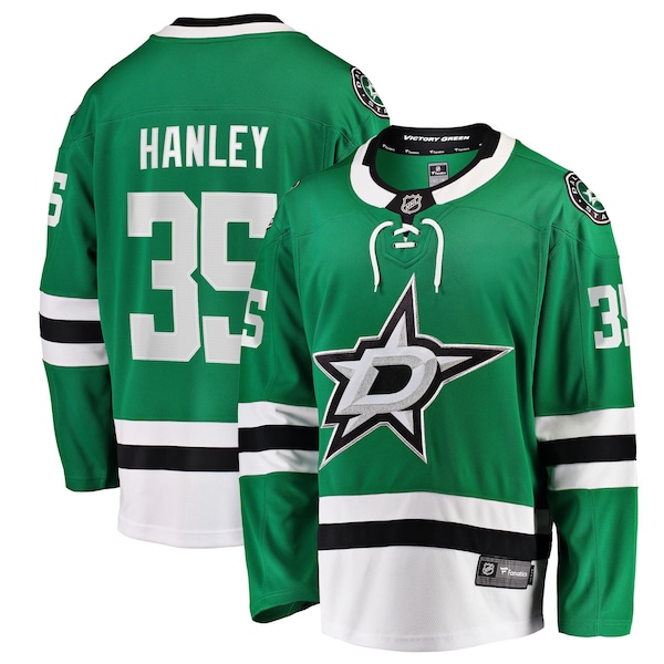 Joel Hanley Dallas Stars Fanatics Breakaway Player Jersey Kelly 2025/26