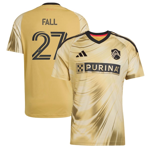 Fallou Fall St Louis City SC Adidas 2026 the Tina Turner Kit Replica Jersey 2026