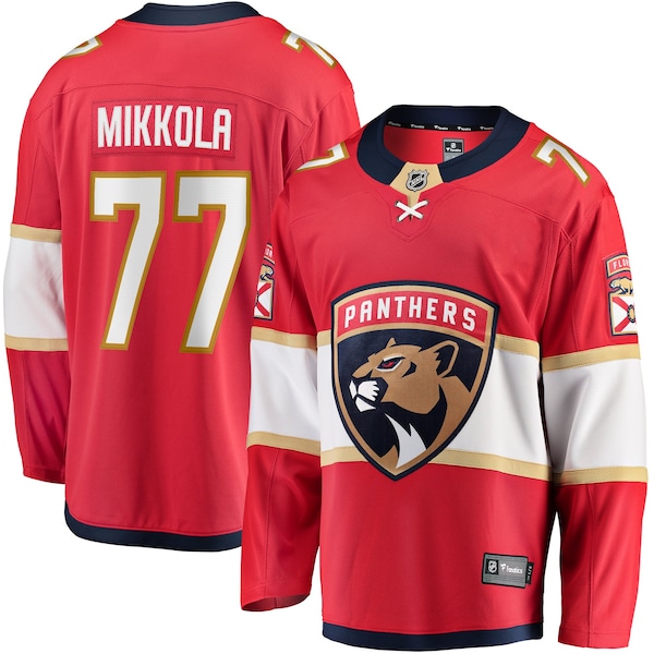 Niko Mikkola Florida Panthers Fanatics Premier Breakaway Player Jersey 2025/26