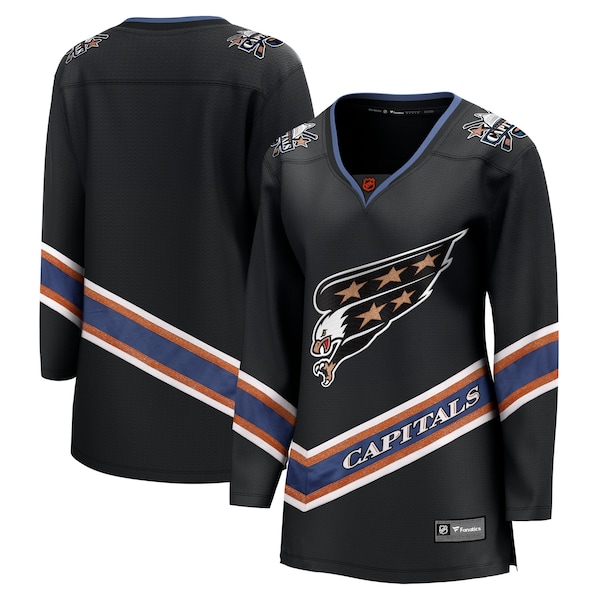 Washington Capitals Fanatics Special Edition 20 Breakaway Blank Jersey Black 2026/27