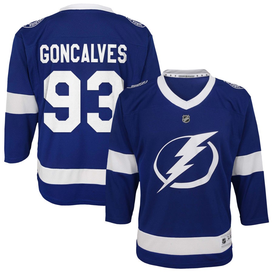 Tampa Bay Lightning Replica Custom Jersey Blue 2026/27