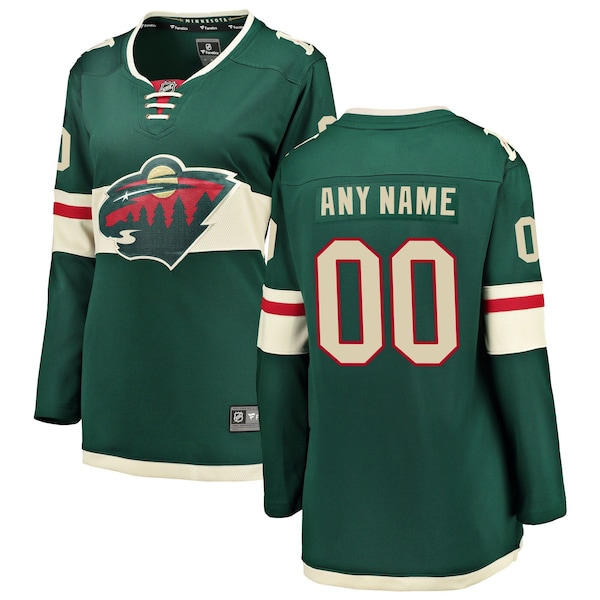 Minnesota Wild Fanatics Breakaway Custom Jersey 2026/27