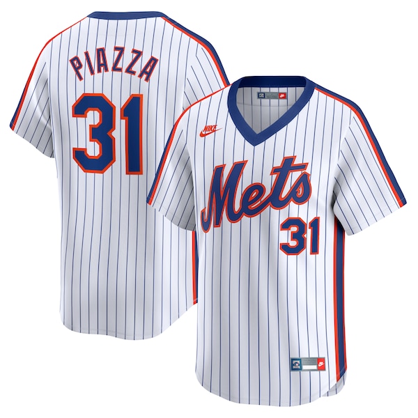 Mike Piazza New York Mets Nike Throwback Cooperstown Collection Limited Jersey 2025/26
